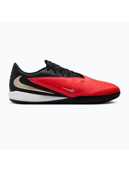 Încălțăminte de fotbal pentru bărbați Nike Phantom 6 Low Academy bright crimson/black/blur negru