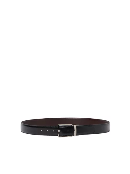 Pasek Brooks Brothers z paskiem czarny