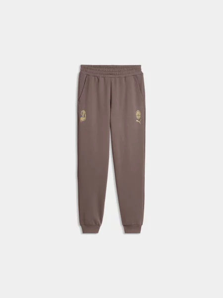 Спортивні штани PUMA Fcsd Ftblculture Sweat Pants комбінований верх коричневий