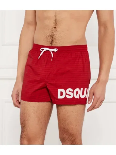 Sport rövidnadrág Dsquared2 piros
