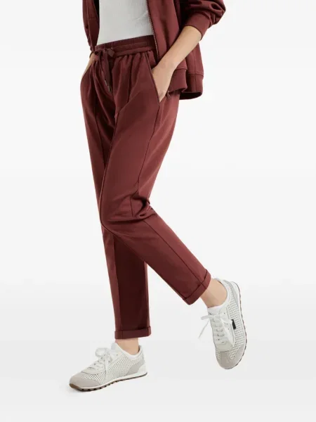 Pantaloni Brunello Cucinelli roșu