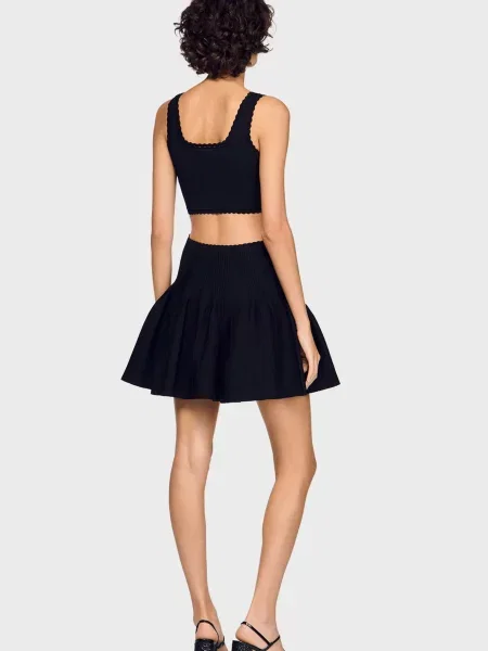 Юбка Sandro черная