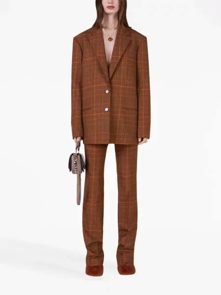 Kelnės Stella Mccartney ruda
