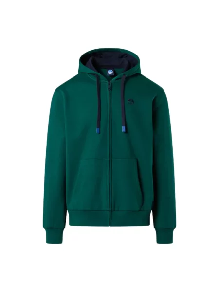 Bluza z kapturem North Sails zielona