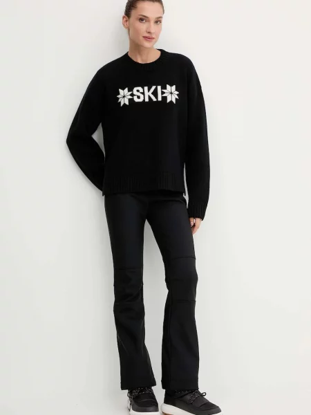 Светр із додаванням вовни Helly Hansen BLISS теплий чорний