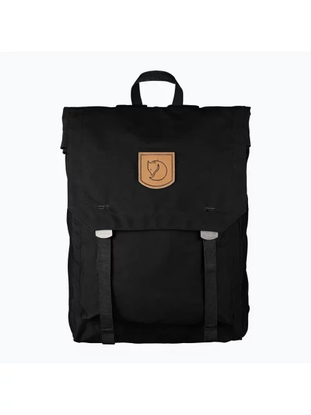 Batoh Fjallraven Foldsack No. 1 velký hladký černá