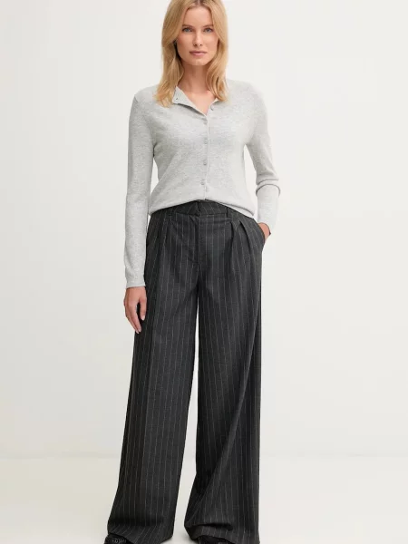 Кардиган з додаванням вовни United Colors of Benetton легкий сірий