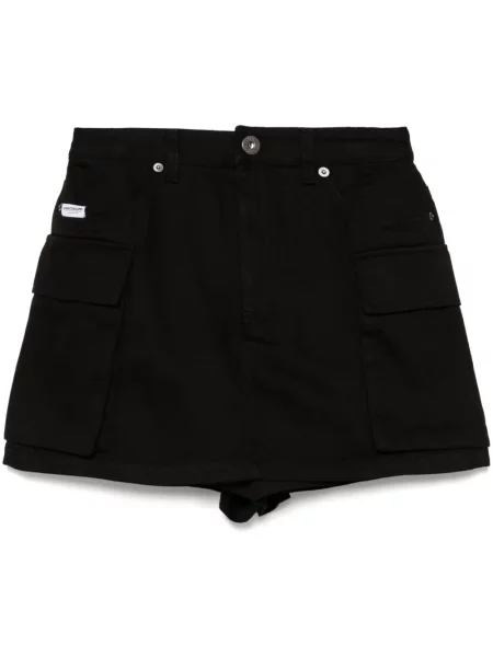 Pantaloni scurți din denim Chocoolate negru