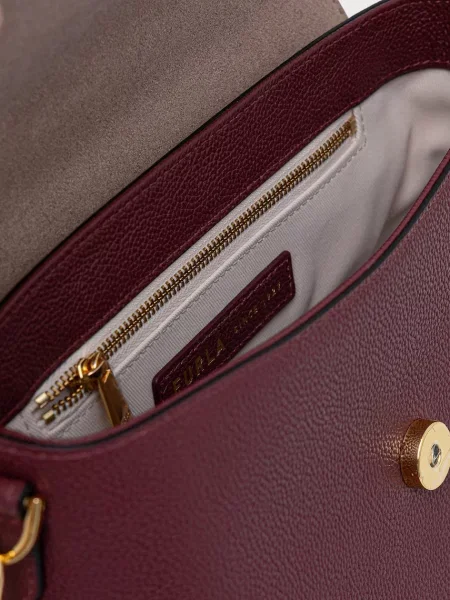Кожаный топ Furla