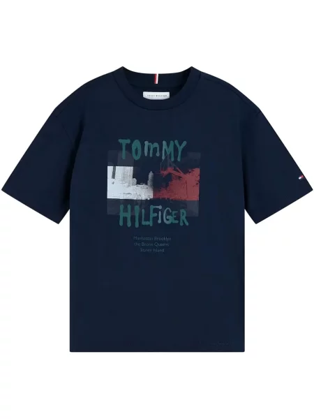 Tričko Tommy Hilfiger modrá