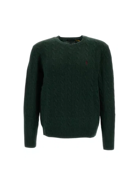 Sweter Polo Ralph Lauren z kaszmiru zielony