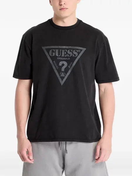 Tricou Guess cu imagine negru