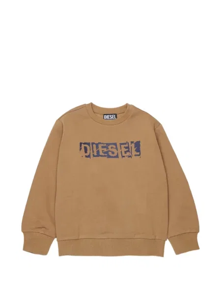 Sweter dziecięcy Diesel brązowy