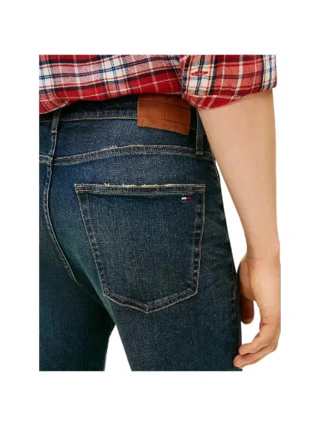 Džínsy Tommy Hilfiger modrá