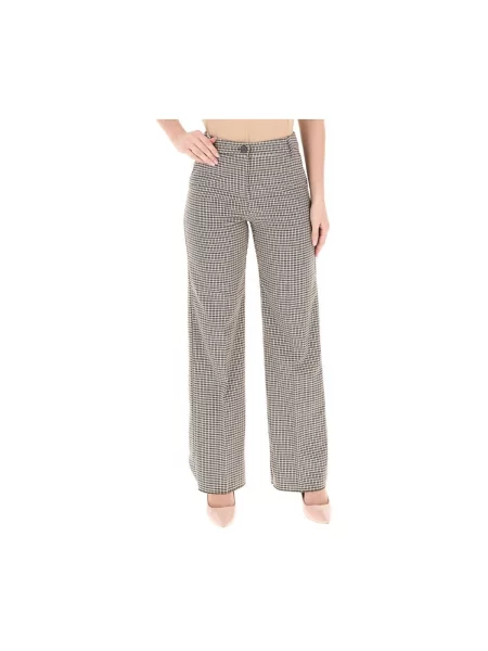 Pantaloni Linea Emme Marella alb
