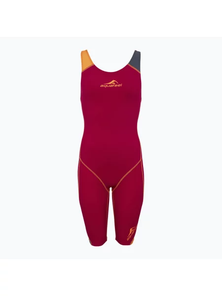Дамски бански костюм от една част aquaFeel Openback red червено