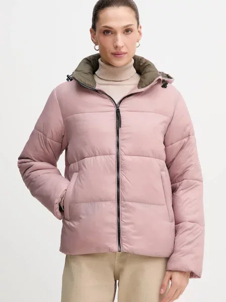 Pepe Jeans kurtka zimowa różowy