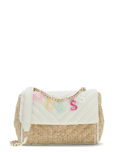 Detská crossbody kabelka Guess béžová