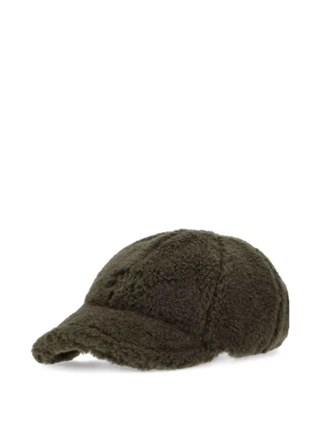 Șapcă Miu Miu din fleece verde