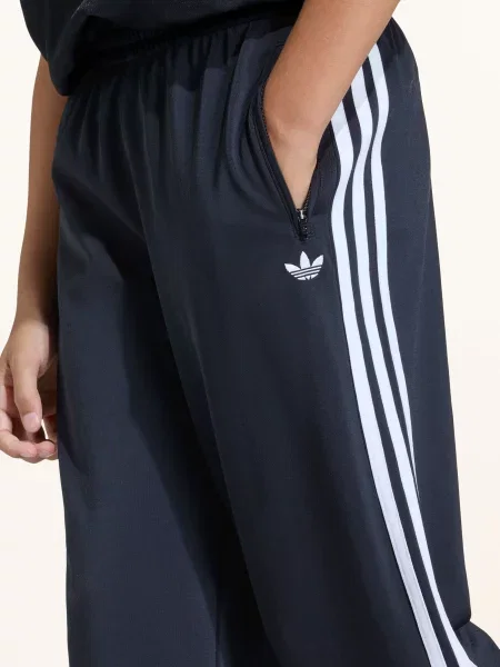 Adidas Originals Spodnie Dresowe Firebird Loose schwarz białe