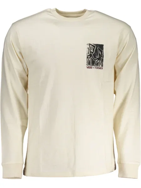 Tricou mânecă lungă Vans alb