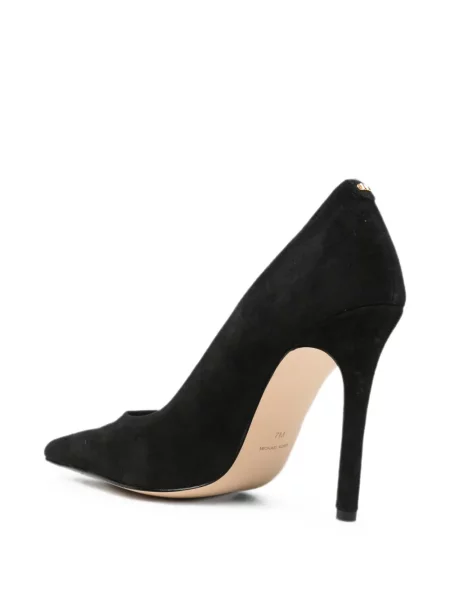 Pantofi cu toc Michael Kors din piele de căprioară negru