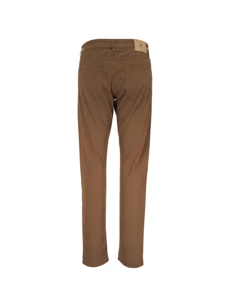 Pantaloni Pt Torino cu 5 buzunare maro