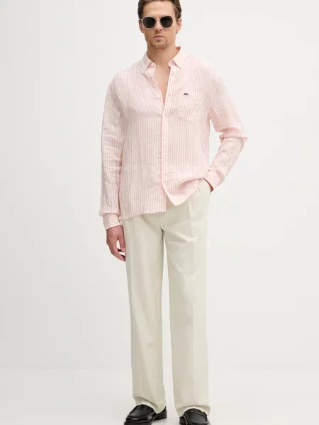 Lacoste сорочка лляна