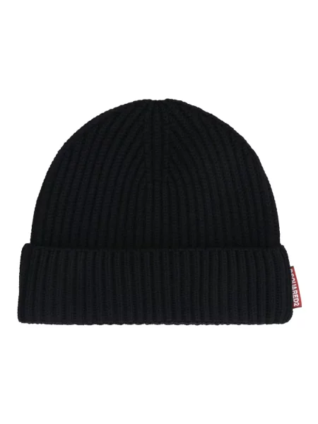 Czapka Dsquared2 wełniana czarna