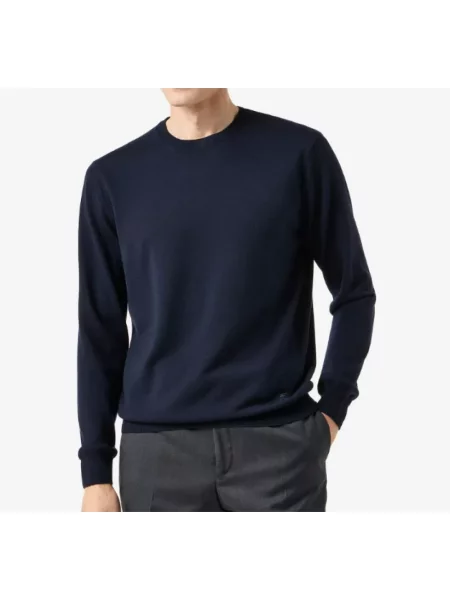 Sweter Corneliani niebieski