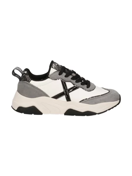 Sneakersy Munich skórzane białe
