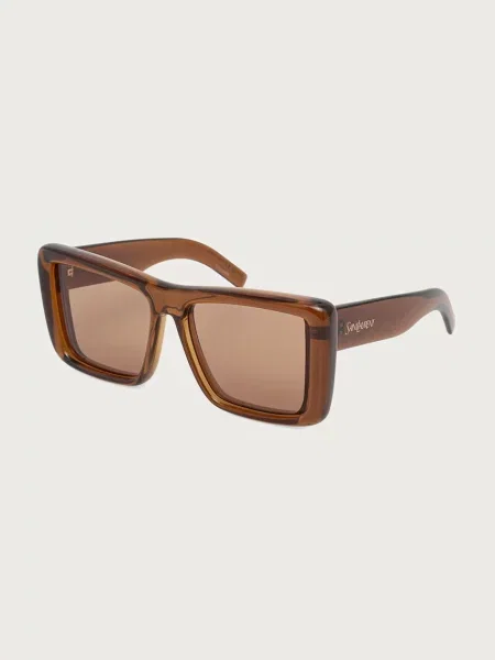 Saint Laurent ochelari de soare pentru femei HOWL maro