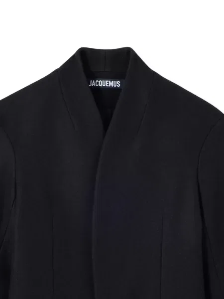 Gulerat geacă Jacquemus negru