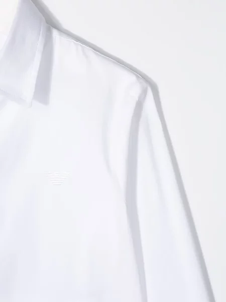 Dětska košile Emporio Armani bílá