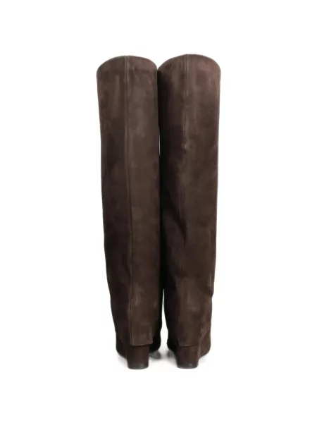 Botine The Seller cu pană maro