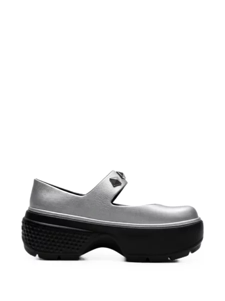 Pantofi loafer Crocs cu platformă cu tepi