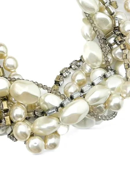 Vėrinys Jennifer Gibson Jewellery su perlais balta
