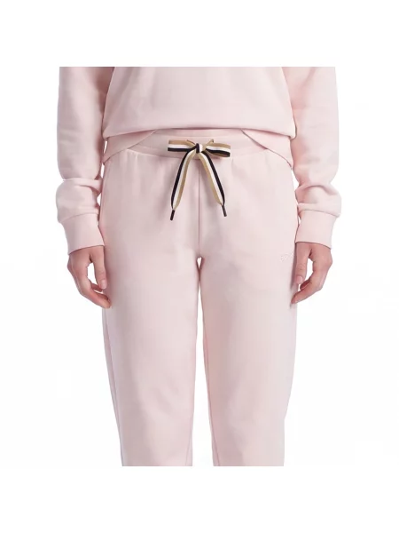 BOSS Spodnie dresowe CP Stripe różowy
