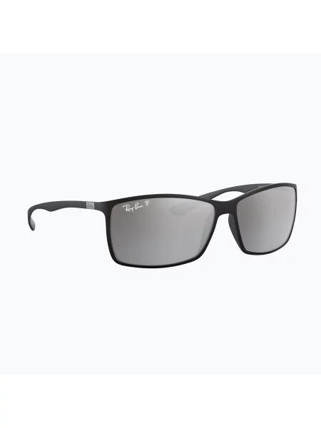 Sluneční brýle Ray-Ban Liteforce matte black/silver polarized černé