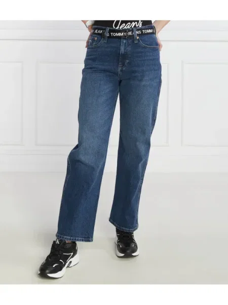 Tommy Jeans Farmer BETSY MR LS | Straight fit kék