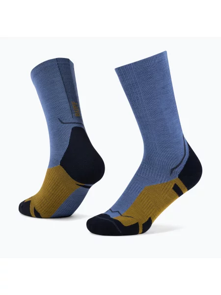 Шкарпетки BUFF Merino Lightweight Crew blue сині