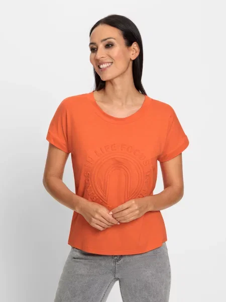 Heine Tricou neon portocaliu