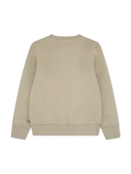 Levi's mikina detská s bavlnou BATWING CREWNECK béžová