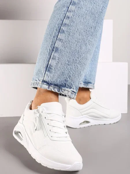 Sneakerși Inny alb