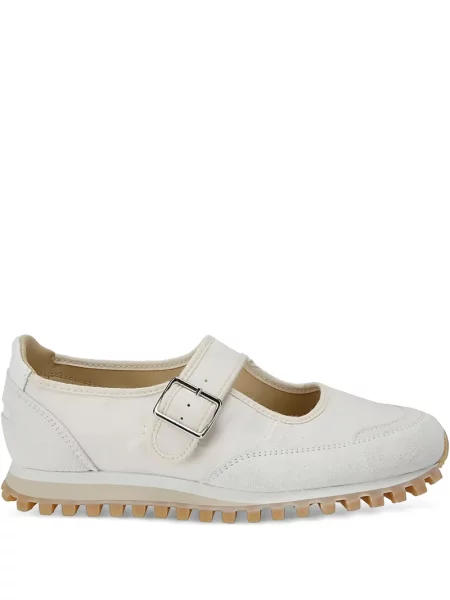 Kožené tenisky Black Comme Des Garçons bílé