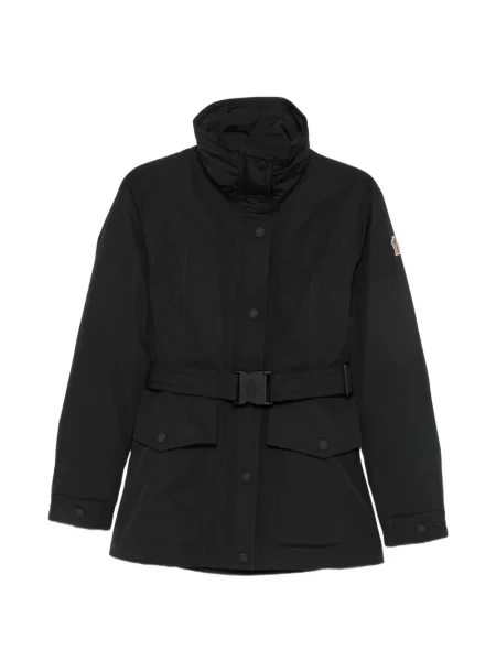 Cu centură geacă Moncler Grenoble negru