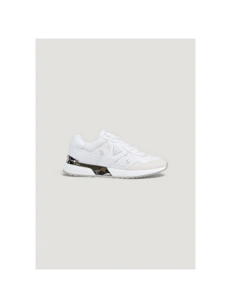 Sneakerși Guess alb