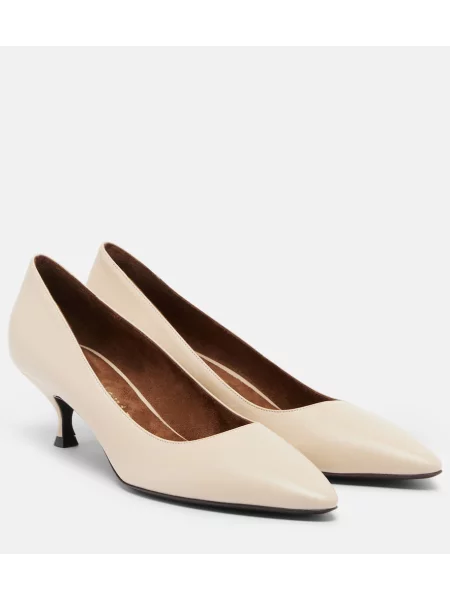 Pantofi cu toc Herbert Levine din piele bej