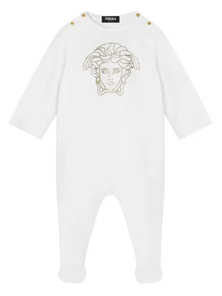 Dětské pyžamo Versace bílé