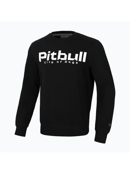 Мъжки суитшърт Pitbull West Coast Crewneck City Of Dogs black черно